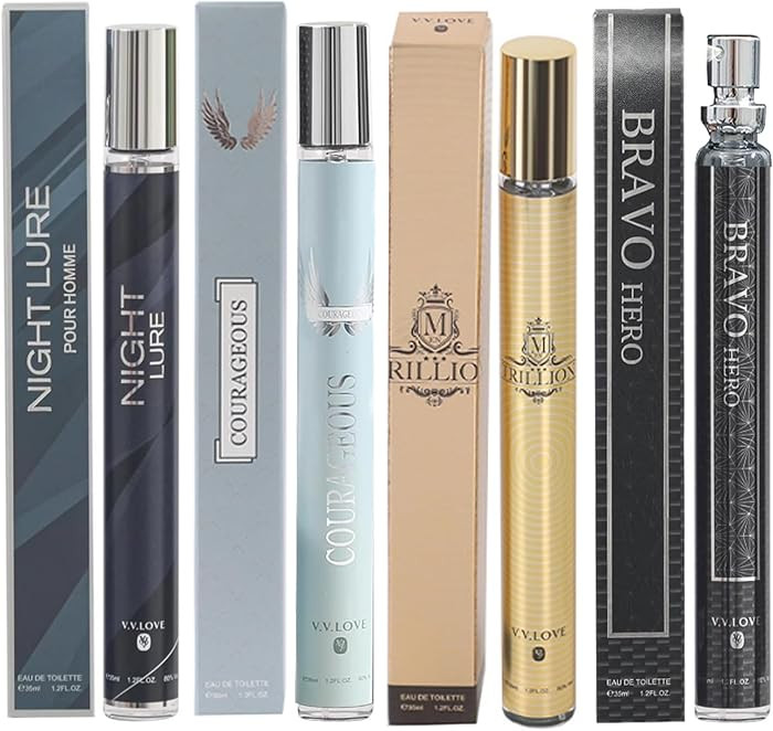 4 Pack Cologne for Men(4x35ml),Perfume for Him,Gifts for Husband,Gifts for Him,Eau de Toilette,St... | Amazon (US)