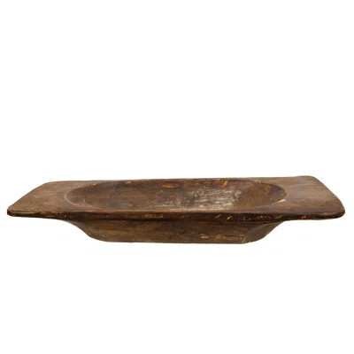 Classic Wood Dough Bowl | Wayfair North America