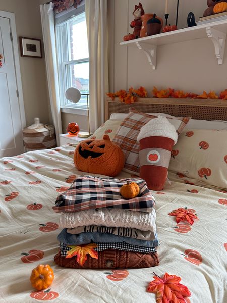 Pumpkin patterned duvet cover for fall

#LTKhome #LTKSeasonal #LTKunder100