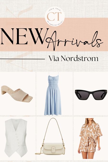 New arrivals via Nordstrom! 
Summer dress, sunglasses, sandals, summer bag

#LTKFindsUnder50 #LTKFindsUnder100 #LTKStyleTip