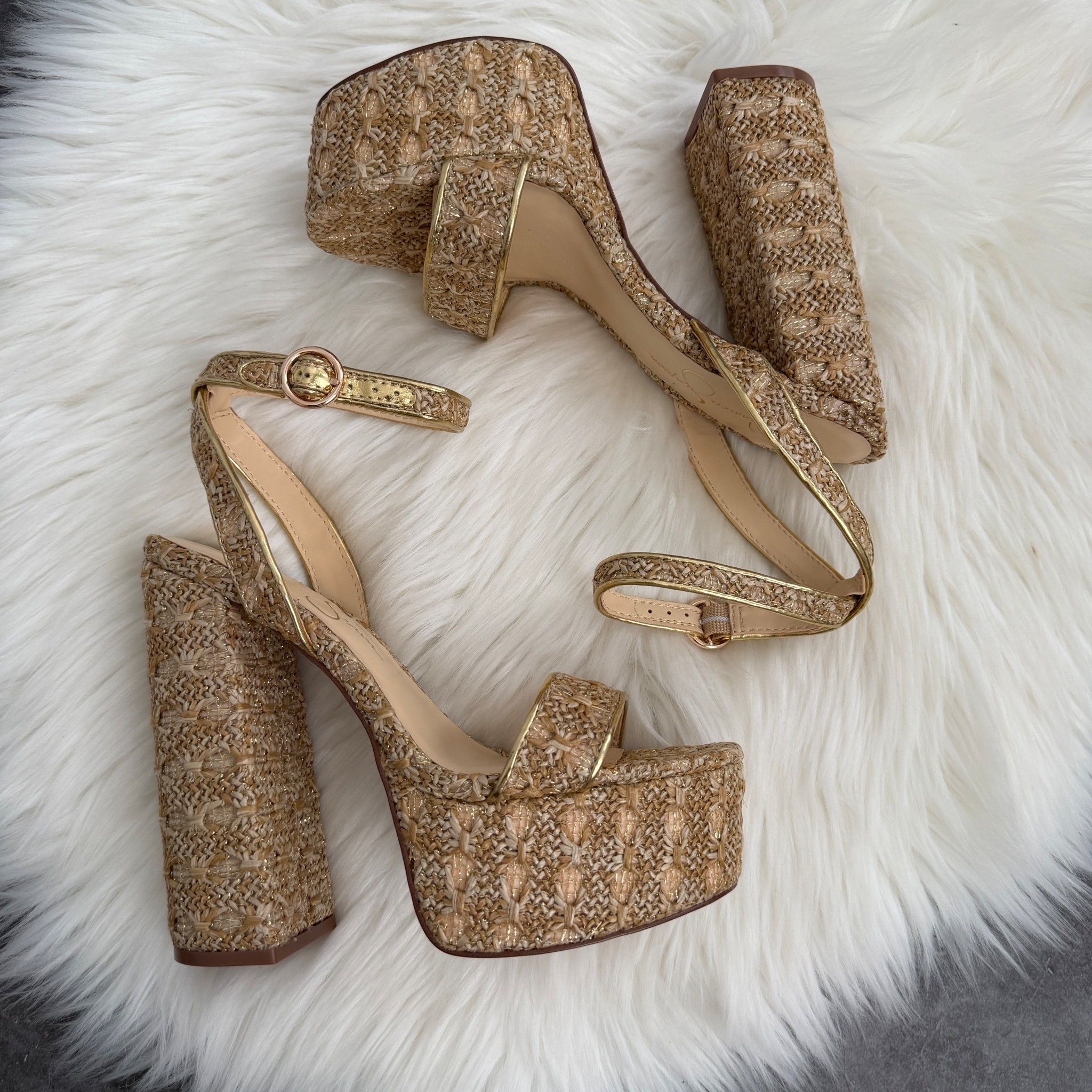 Jessica Simpson axtyn ankle strap platform sandals run true to size and come in 4 colors 