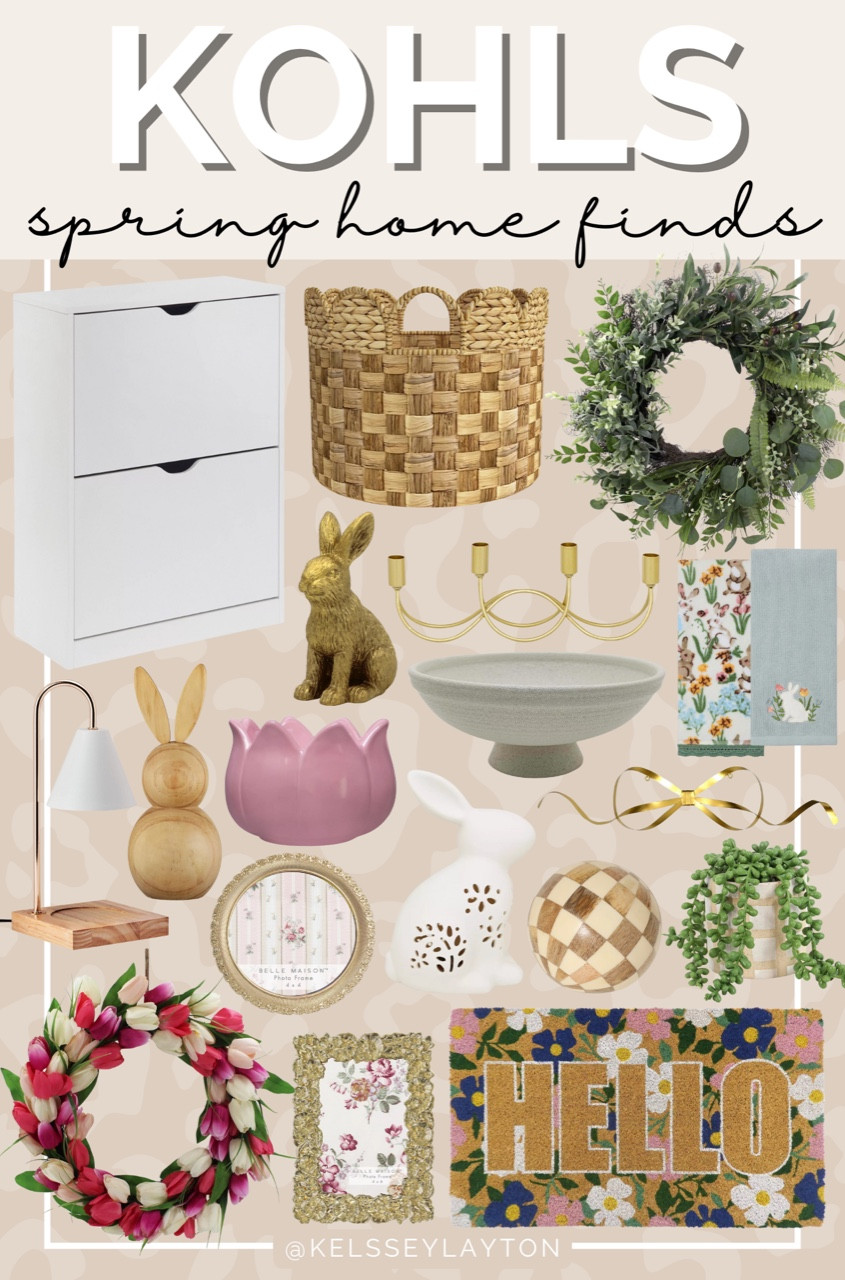 Kohls spring home decor 

#LTKHome #LTKSaleAlert #LTKFindsUnder50