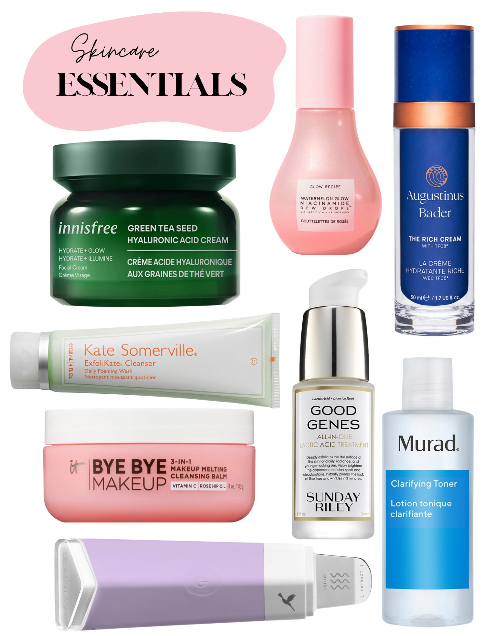 Skincare essentials I am obsessed with! All of these I’ve bought repeatedly. The ultrasonic took clears my pores without causing damage. It’s like going to the spa! 

#LTKGiftGuide #LTKbeauty #LTKFind