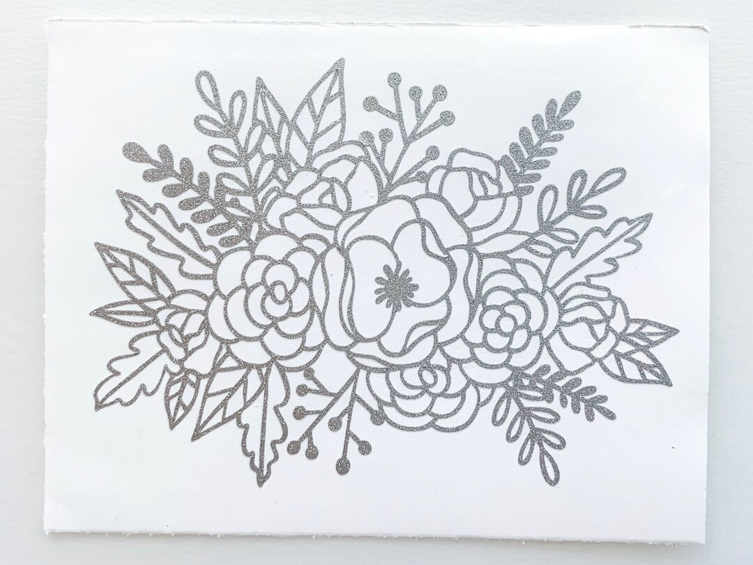 Floral Decal | Yeti | Tumbler | Laptop | Phone | Car | Personalized | Floral Sticker | Flowers | Bot | Etsy (US)