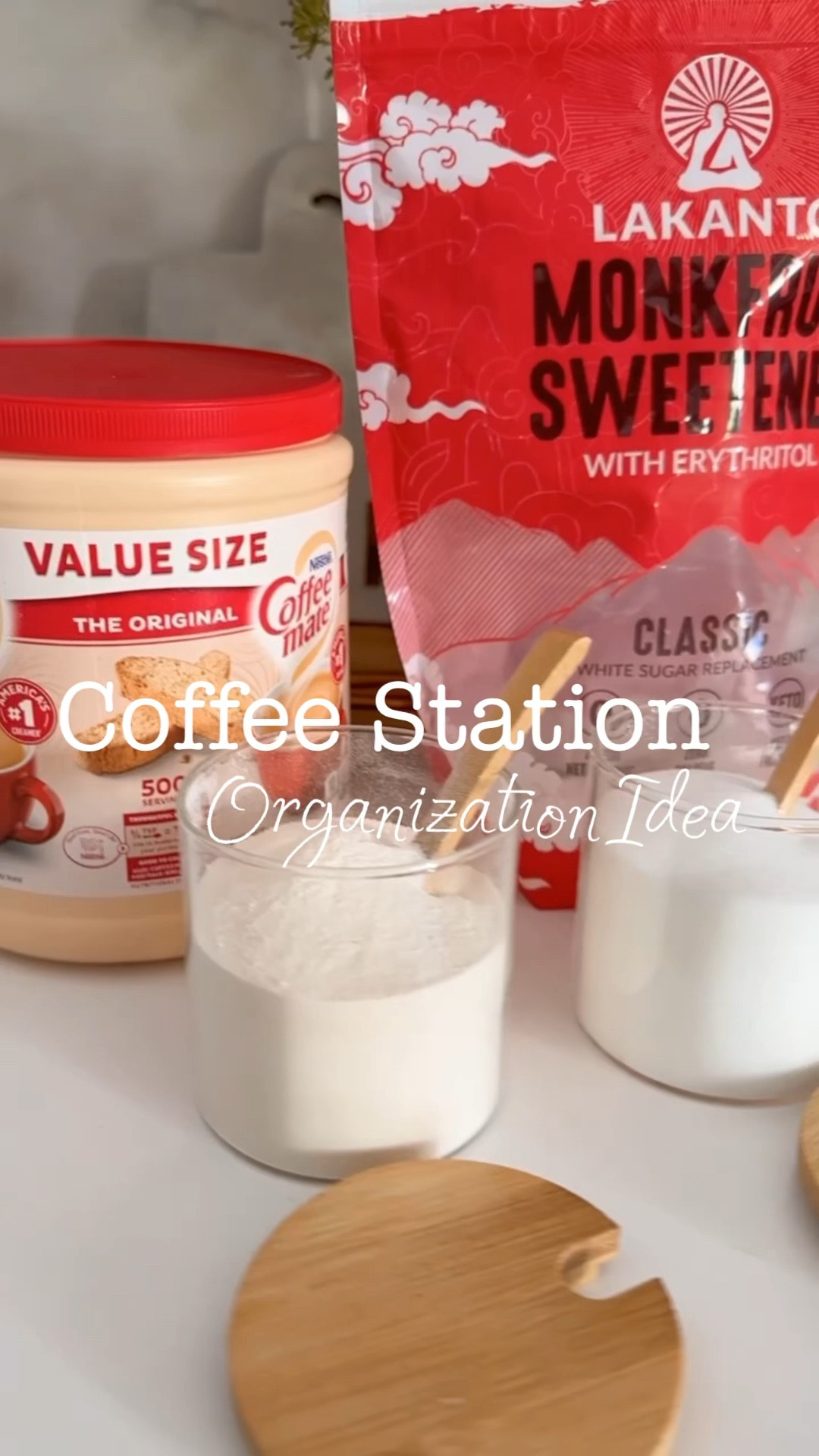 My very favorite glass canisters. Perfect to keep your kitchen organized and looking beautiful. #kitchenorganization #coffeestation #glasscanister

#LTKFind #LTKhome #LTKunder50