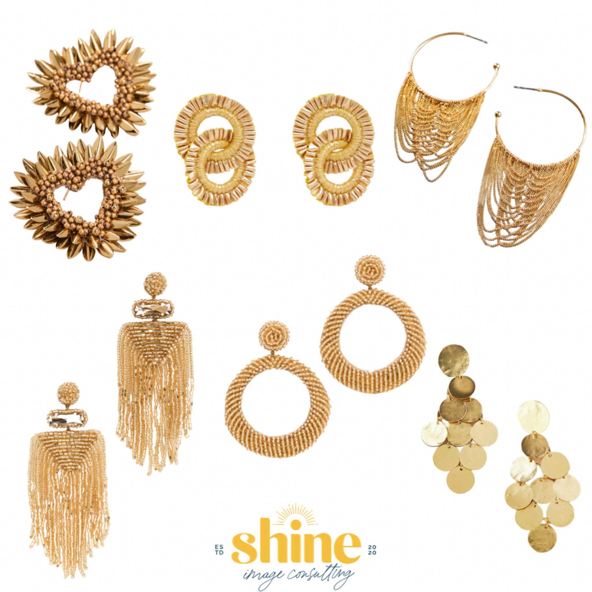 Add any of our favorite gold statement earrings for instant shine to your outfit ⭐️

#LTKunder100 #LTKsalealert #LTKHoliday