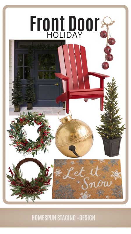 Let’s get those front doors ready for the holidays  

#LTKhome #LTKHoliday