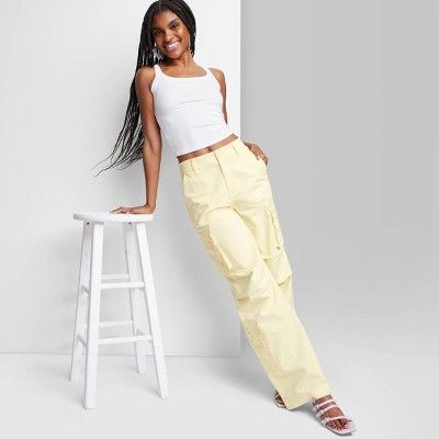 Women's High-Rise Cargo Utility Pants - Wild Fable™ | Target