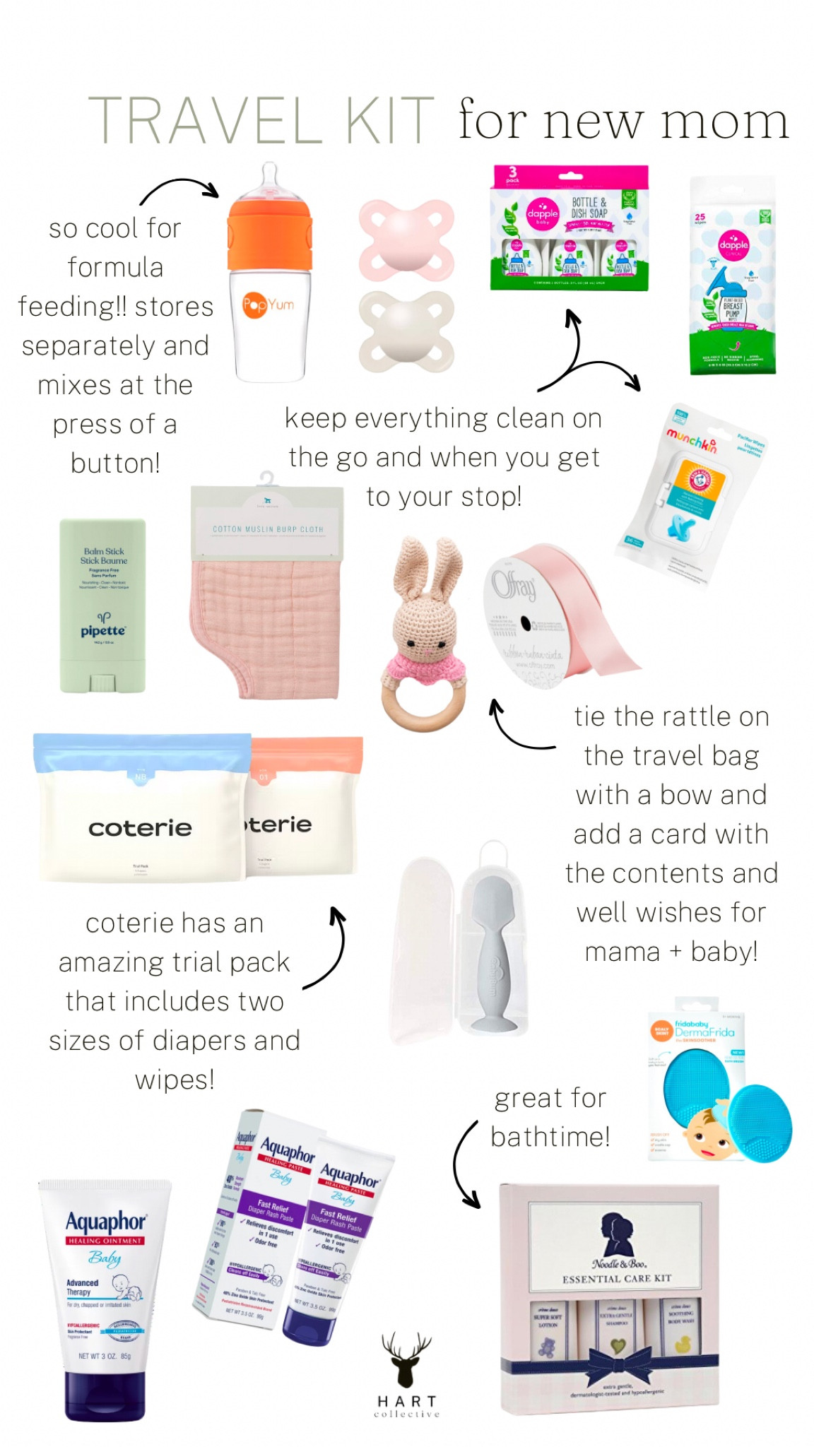 Surprised my best friend with the ultimate travel bag to keep in the car when she leaves the house with her newborn and goes on trips! These are all baby travel must haves I've found myself needing at some point and not having in the diaper bag. Hoping this car kit for baby will be a blessing to her!

travel bag: https://amzn.to/3XUTg7D
pink muslin burp cloth: https://amzn.to/3m43JA8
crochet bunny rattle: https://amzn.to/3KsABgn
gray mini diaper cream applicator: https://amzn.to/3kjjmDB
coterie diapers $10 off coupon: http://fbuy.me/unZnR

baby travel must haves | large absorbent muslin burp cloth | coterie trial pack | crochet bunny rattle teether (perfect for baby girl easter baskets too!) | diaper rash essentials | formula dispenser bottle | baby bathing essentials | new mom gift 

#LTKbaby #LTKbump #LTKfamily

#LTKbump #LTKbaby #LTKfamily