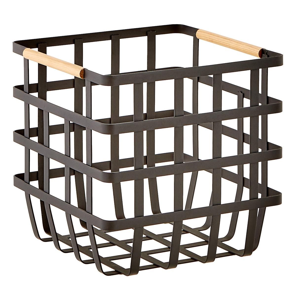 Large Tosca Cube Black | The Container Store