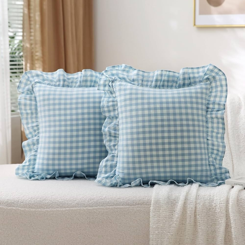 Light Blue/White Plaid | Amazon (US)