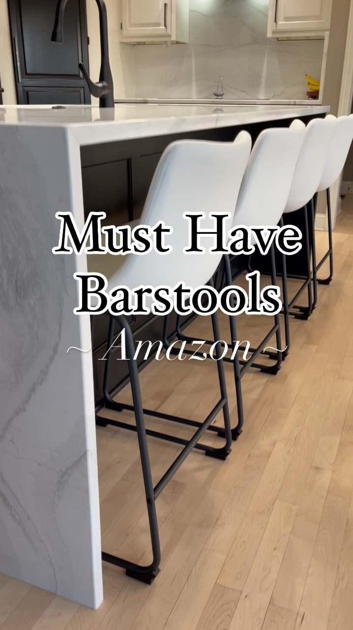 If you’ve been following along with my kitchen remodel, you know I’ve been on the hunt for the perfect barstools—and I finally found them! They’re super comfortable, made with easy to wash faux leather, and also budget-friendly, which is such a win.

#barstools #kitchen #blackisland #cambria #cambriacountertops #cambriaeverleighmatte #ashleyfurniture #ashleybarstools #ashleyfurniturebarstools #hoyaappreciation #themoreyouknow #plantsmakemehappy #amazonfinds #amazonhome #ltk #ltkfind #HomeDecor #KitchenInspo #HomeDesign #BudgetFriendlyFinds #FauxLeather #CozyLiving #InteriorStyling #AffordableStyle #ModernHome #HomeVibes #DecorOnABudget #KitchenUpgrade #decor #ltkhome 

#LTKHome #LTKU #LTKStyleTip