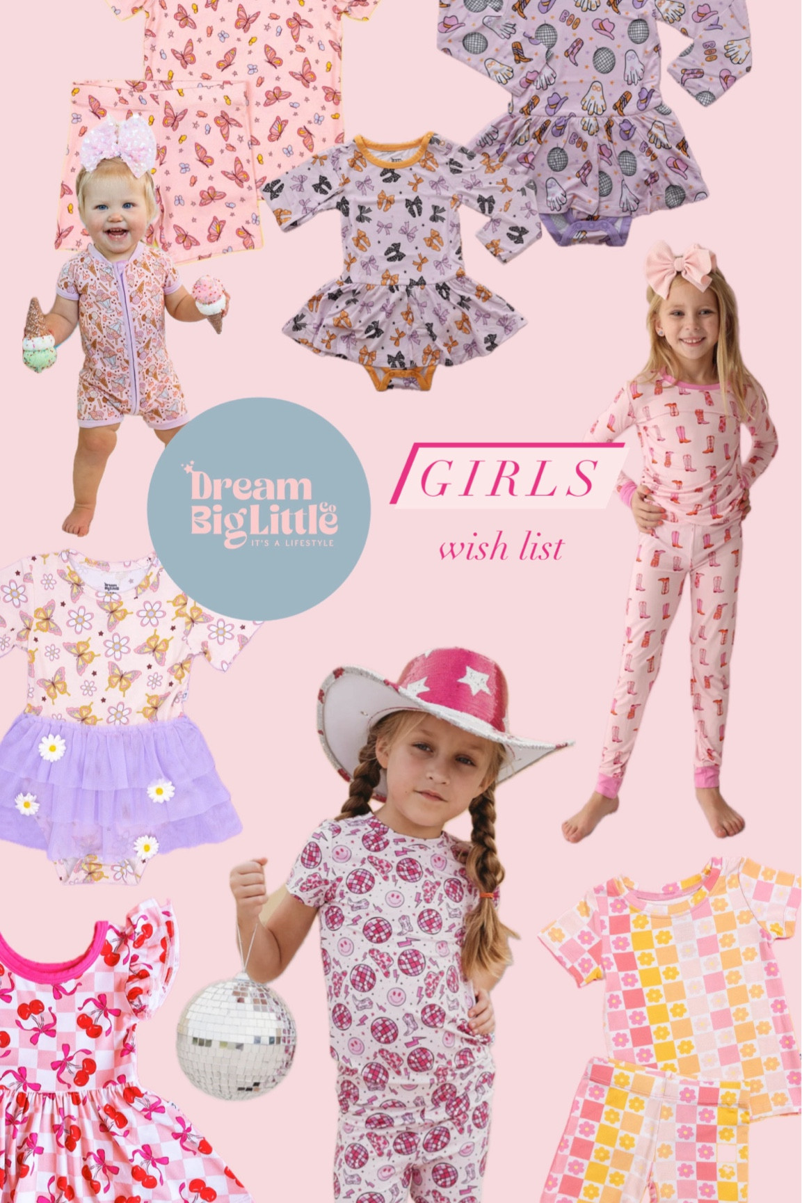 The cutest prints & styles for girls from Dream Big Little Co! 💖🪩🤠🎀💤

#LTKBaby #LTKFamily #LTKKids