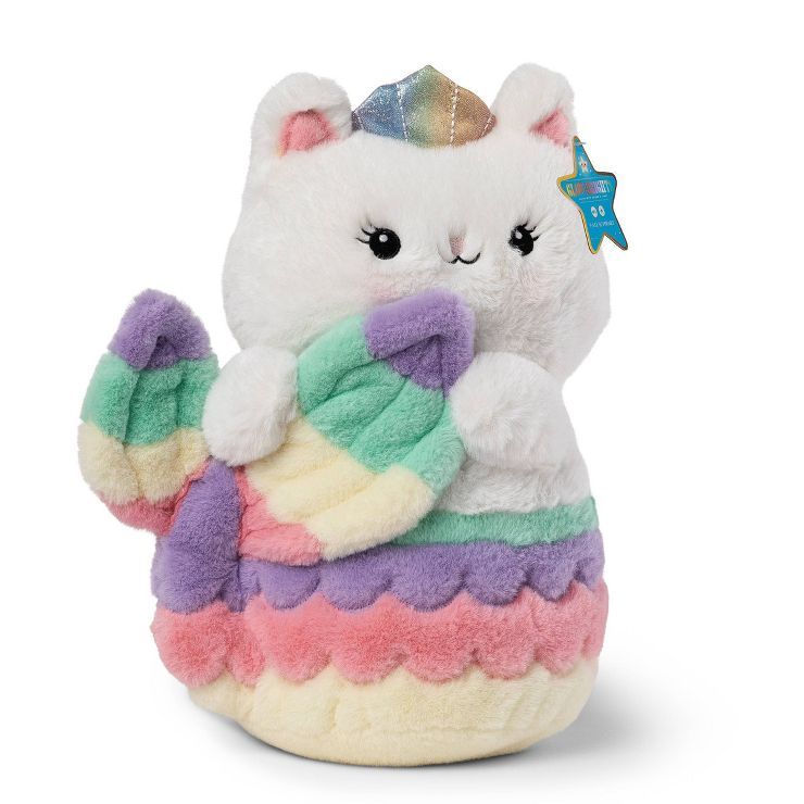 FAO Schwarz Glow Brights Toy Plush LED with Sound Meowmaid 12" Stuffed Animal | Target