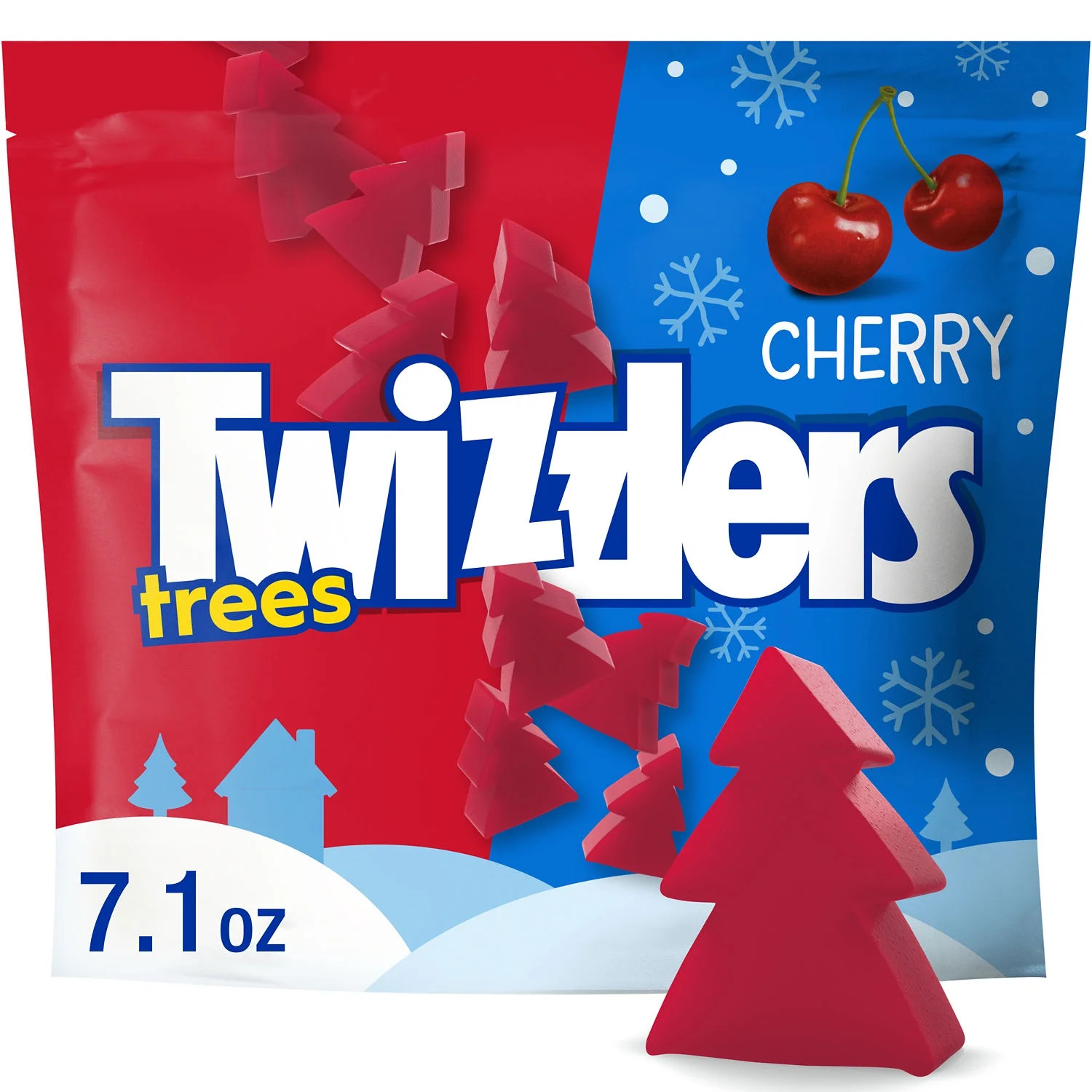 Twizzlers Cherry Flavored Trees, Christmas Candy Bag, 7.1 oz - Walmart.com | Walmart (US)