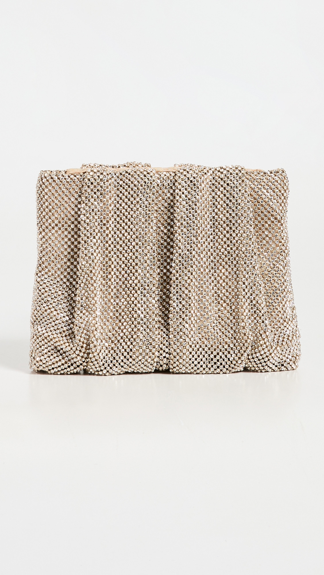 Loeffler Randall Ember Diamante Clutch Gold One Size | Shopbop