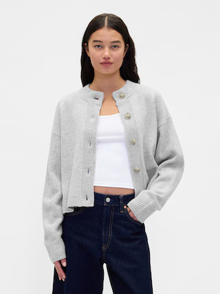 CashSoft Oversized Chunky Cardigan | Gap (US)