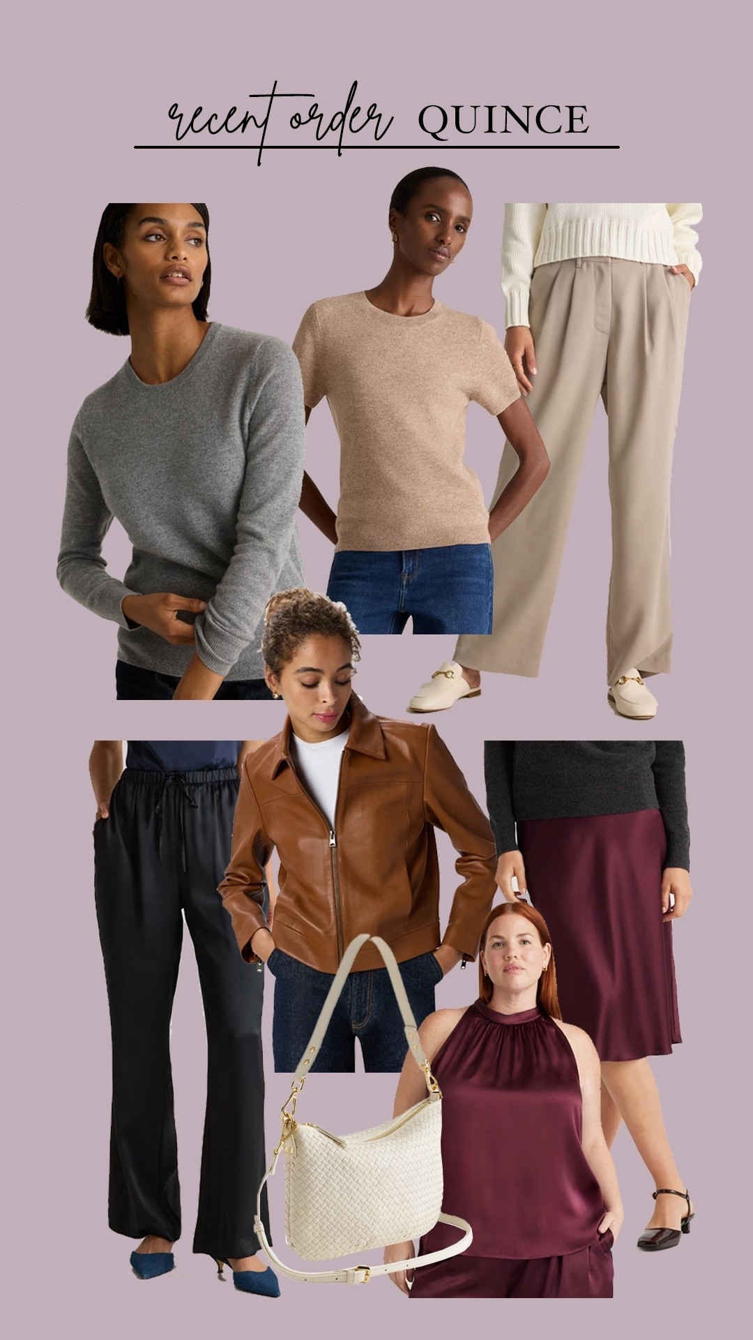 My latest order from Quince!