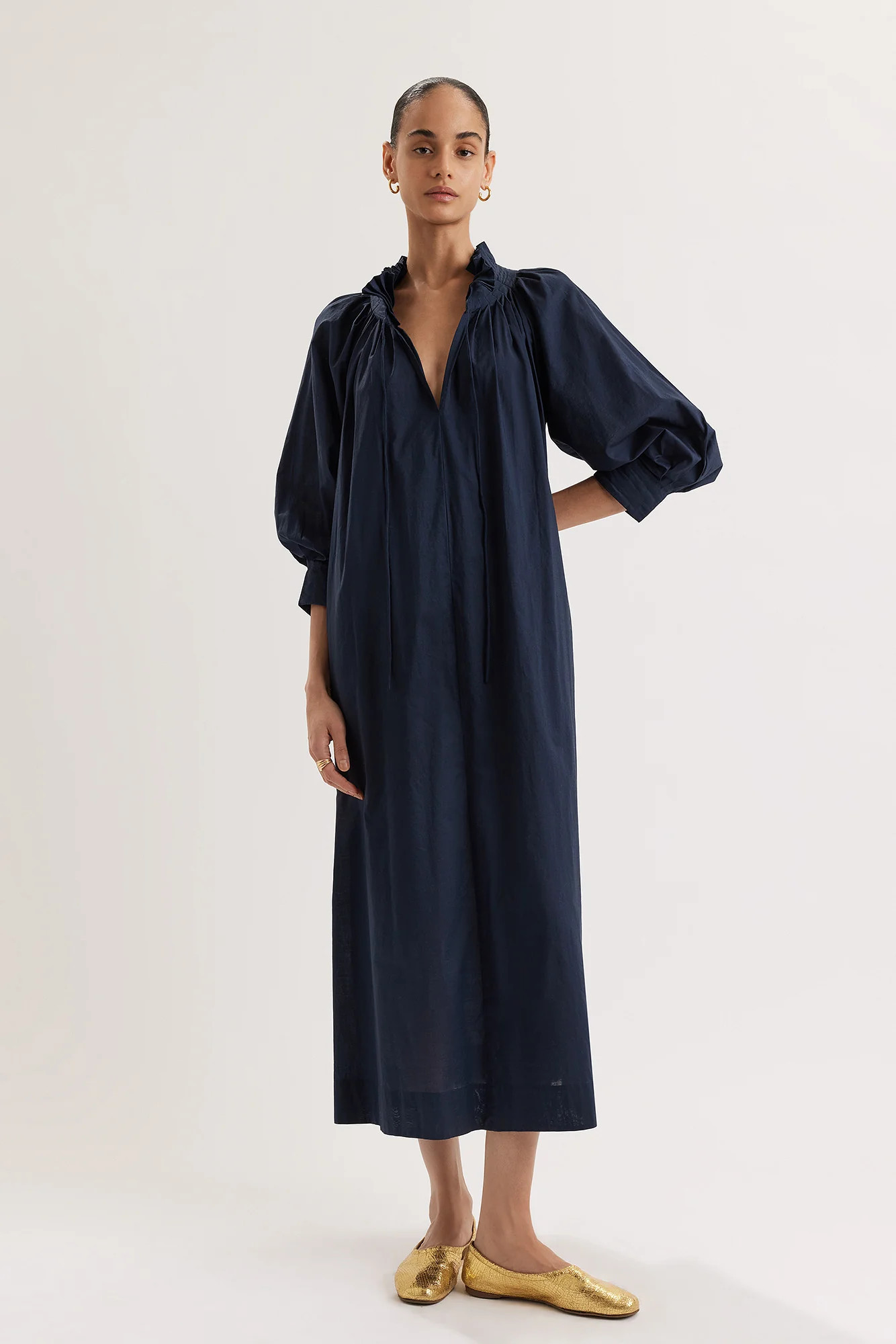 Shore Dress in Navy | Merlette NYC