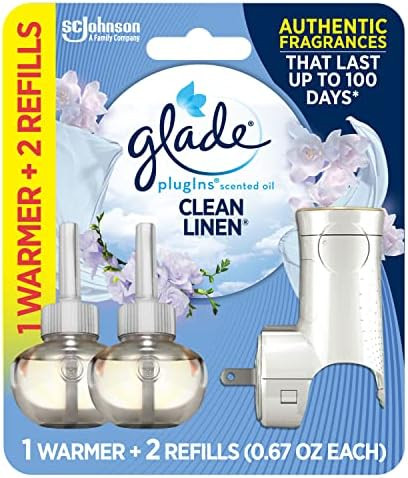 Glade PlugIns Refills Air Freshener Starter Kit, Scented and Essential Oils for Home and Bathroom... | Amazon (US)