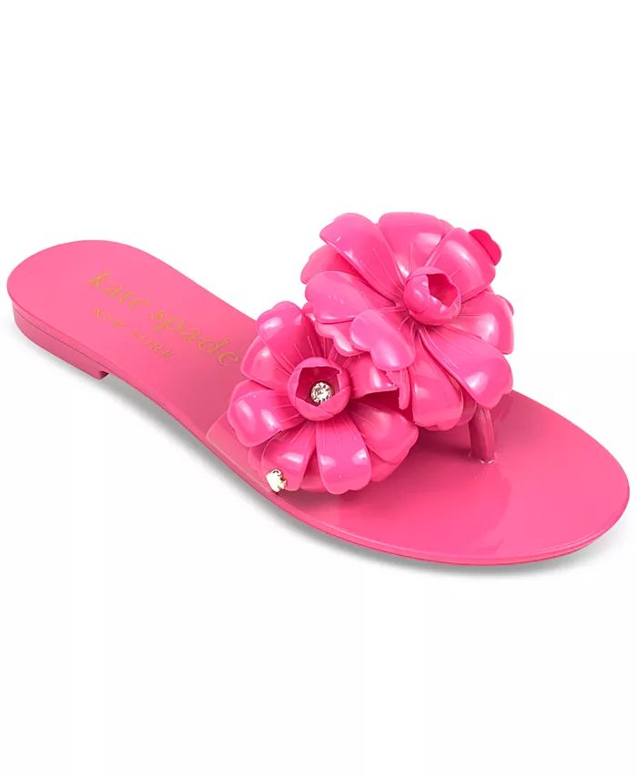 kate spade new york Jaylee Slide Sandals & Reviews - Sandals - Shoes - Macy's | Macys (US)