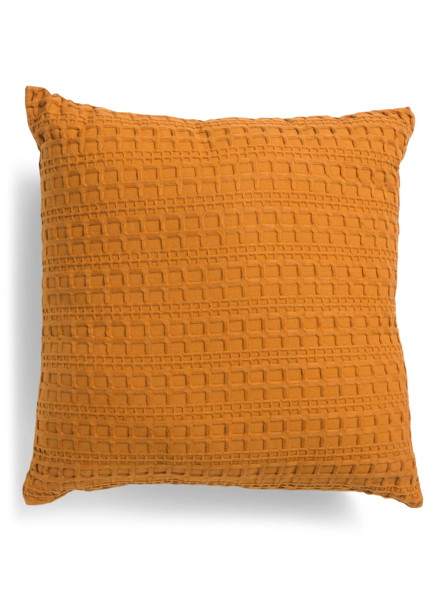 20x20 Textured Cotton Pillow | TJ Maxx