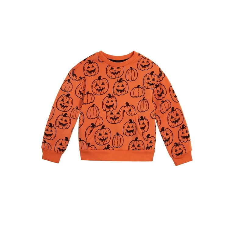 Wonder Nation Toddler Boy Halloween Sweat Set, Sizes 2T-5T - Walmart.com | Walmart (US)