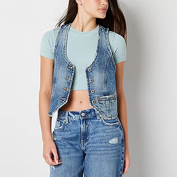 new!Arizona Juniors Womens Vest | JCPenney