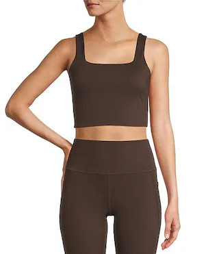 Active In Motion Square Neck Tank | Dillard's