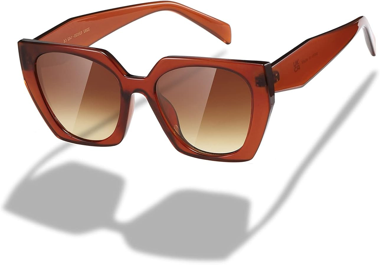 kimorn Sunglasses Womens and Men Trendy Retro Trendy Sun Glasses K1354 | Amazon (US)