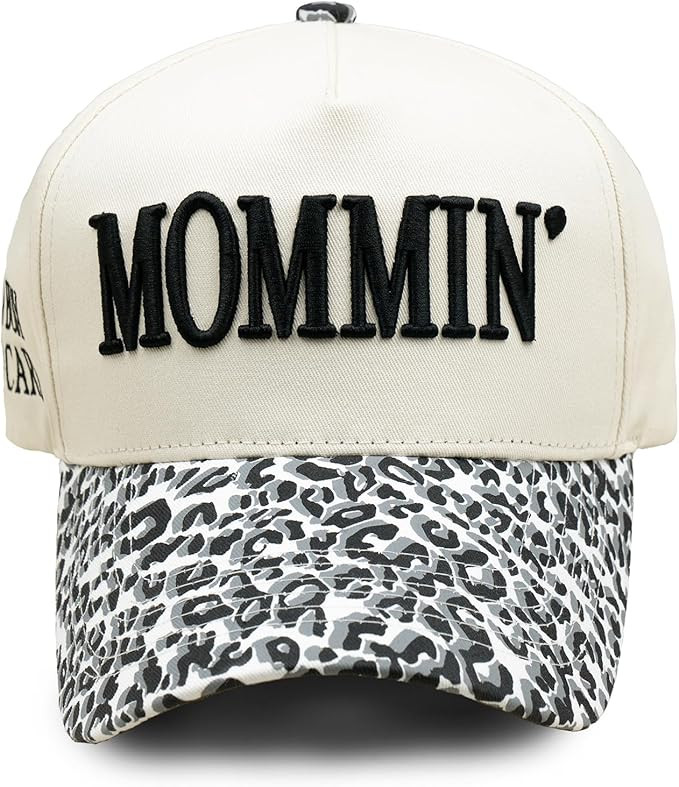 ​ Mommin Trucker Hat for Women Embroidered Mom Baseball Cap Adjustable Canvas Vintage Hat for C... | Amazon (US)