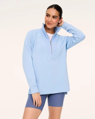 SPANX AirEssentials® Brushed Half Zip Tunic | Spanx