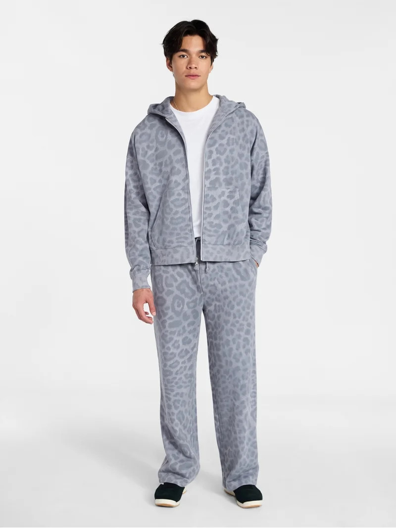 No Boundaries Zip Hoodie with Long Sleeves, Men's XS-4XLT | Walmart (US)