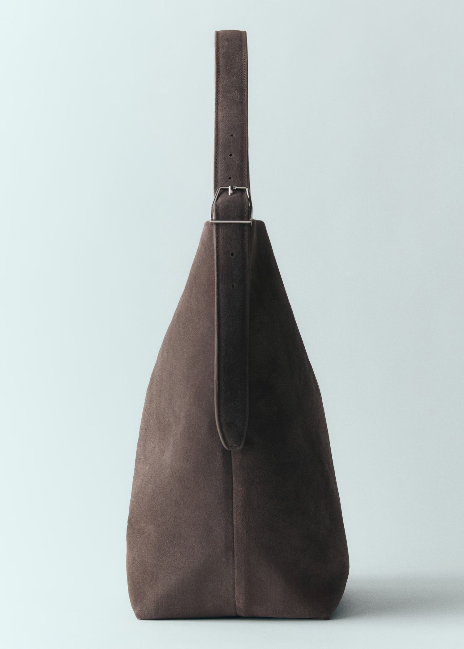 Leather shopper bag - Woman | MANGO USA | MANGO (US)