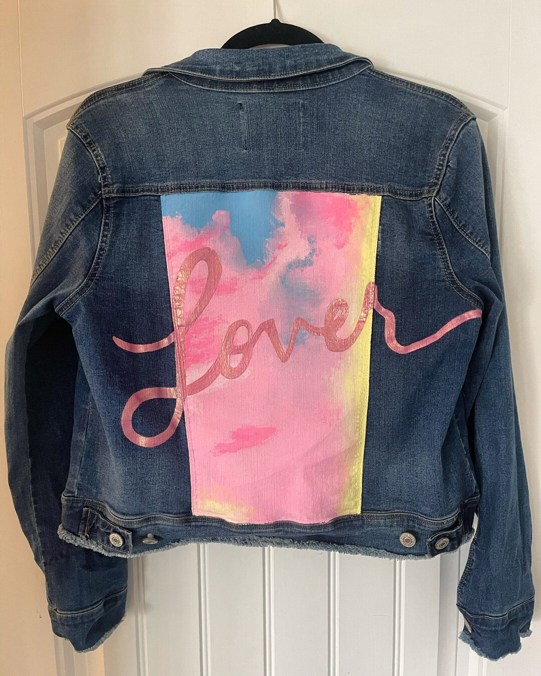 Lover Denim Jacket (MTO) | Etsy (US)