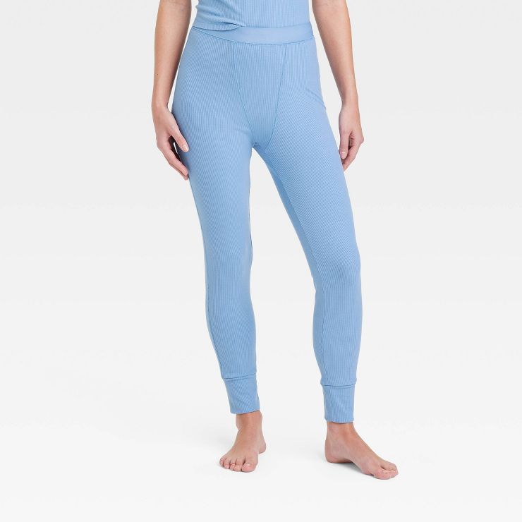 Women's Beautifully Soft Ribbed Legging Pajama Pants - Stars Above™ | Target