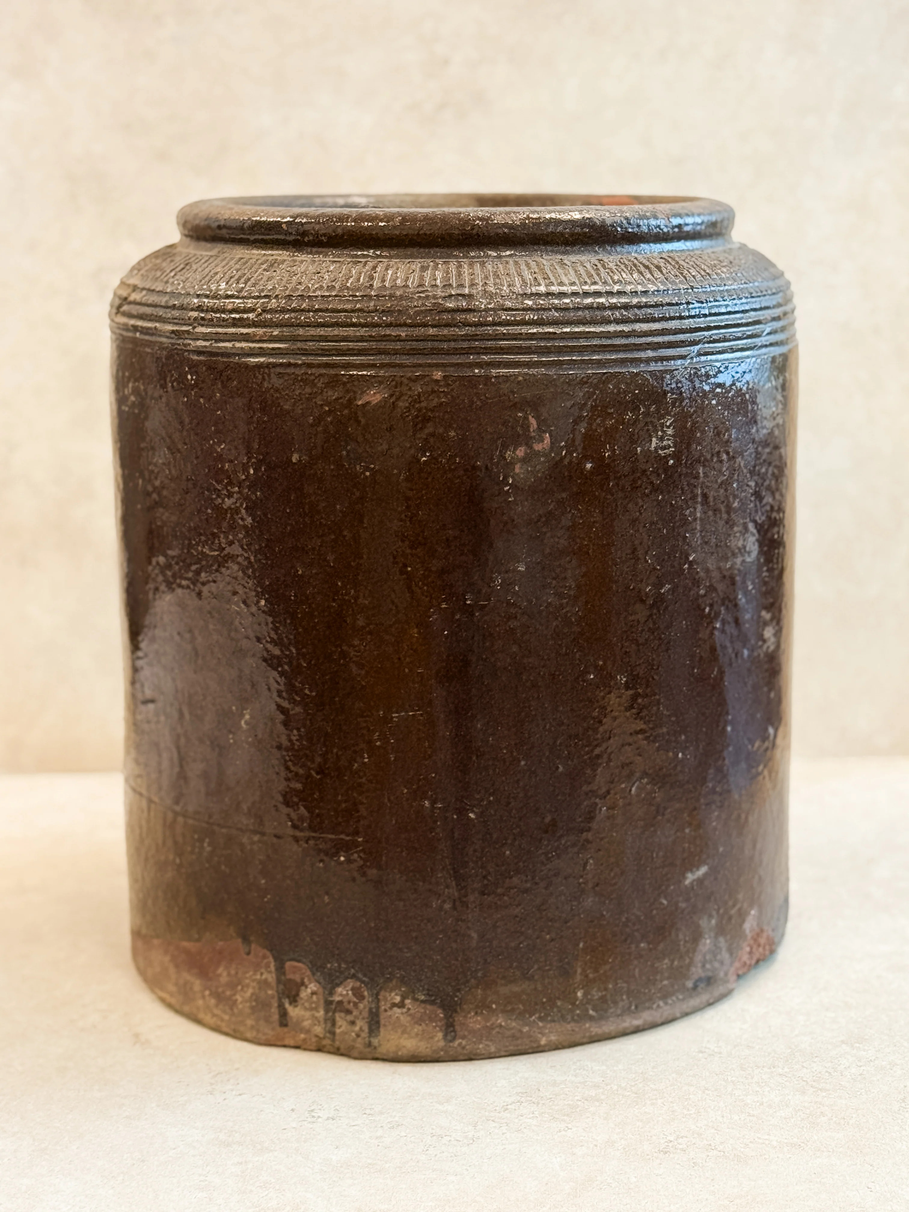 Vintage Mijiu Rice Wine Jar, XL | Cottage and Key