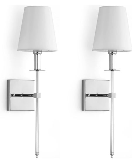 2024 decor predictions? Shiny, polished nickel has taken a backseat to other metals for a minute now, which means it’s high time for a comeback! How better to dip your toe into the water than with this perfectly polished pair of sconces that’ll set you back for less than it costs to feed a mini-van full of kids. 

#LTKfindsunder100 #LTKhome #LTKGiftGuide