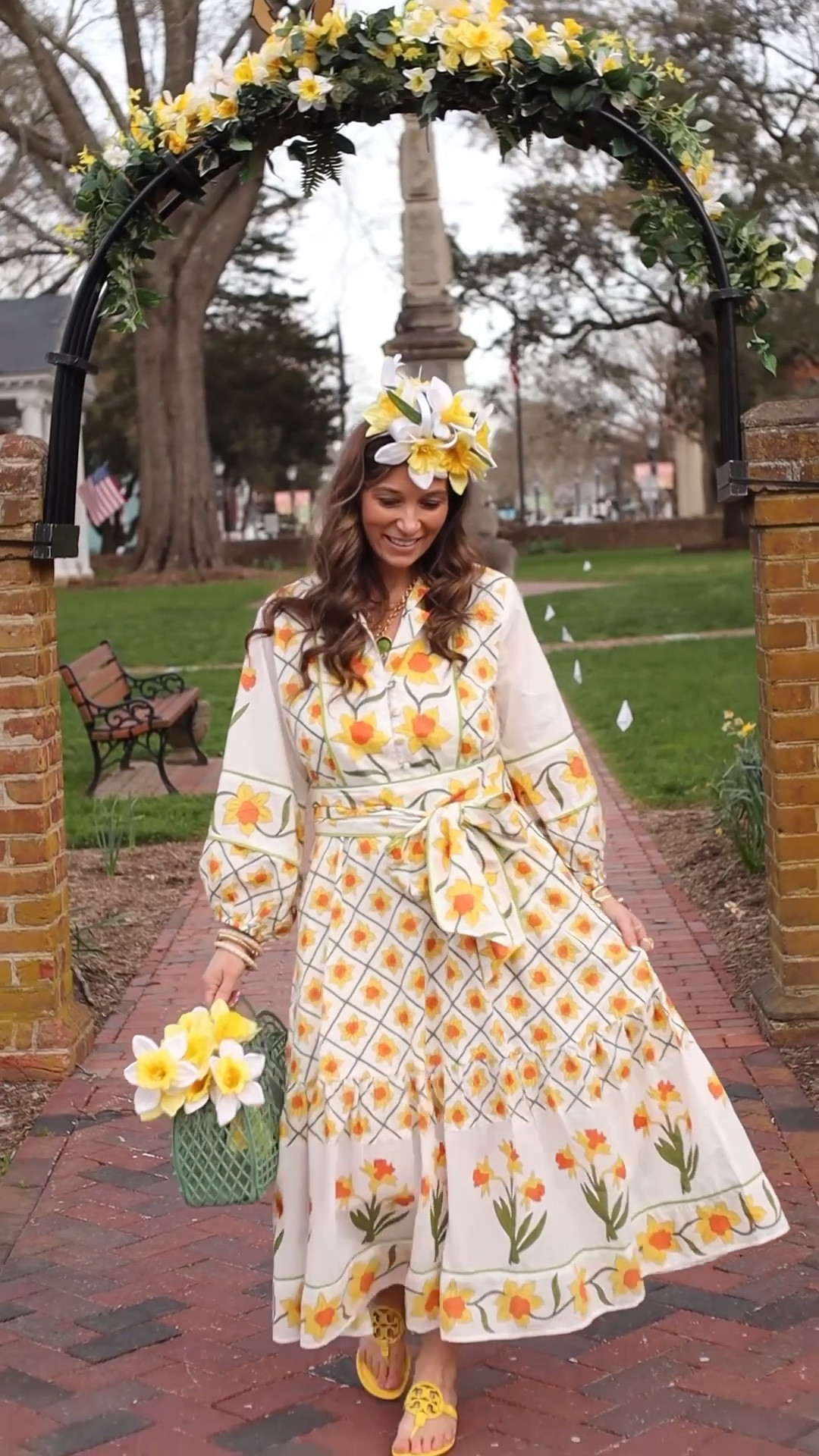 Floral spring dresses for women with a flattering feminine silhouette, lightweight fabric and custom hand blocked prints. Adding a Sue Sartor flounce dress to your collection is like having an heirloom that you can style time and time again! 

#LTKootd #LTKOver40 #LTKFestival