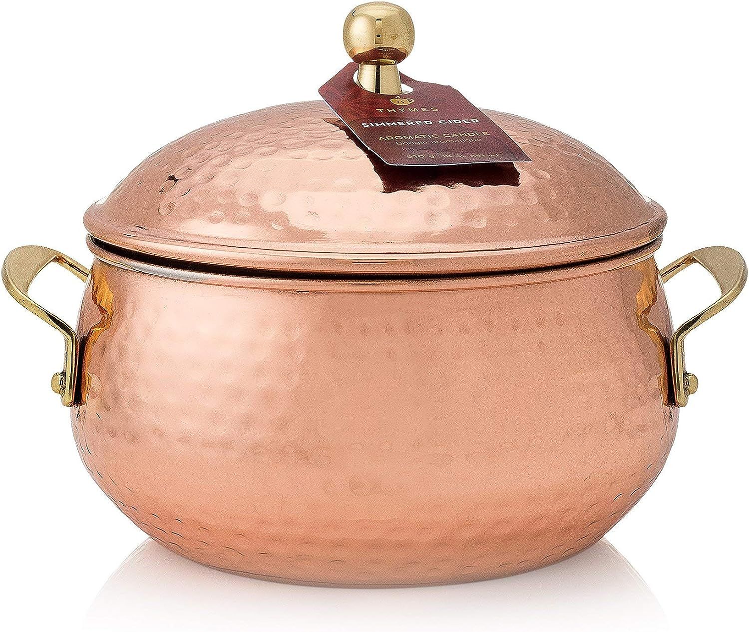 Amazon.com: Thymes Copper Pot Candle - 18 Oz - Simmered Cider : Home & Kitchen | Amazon (US)