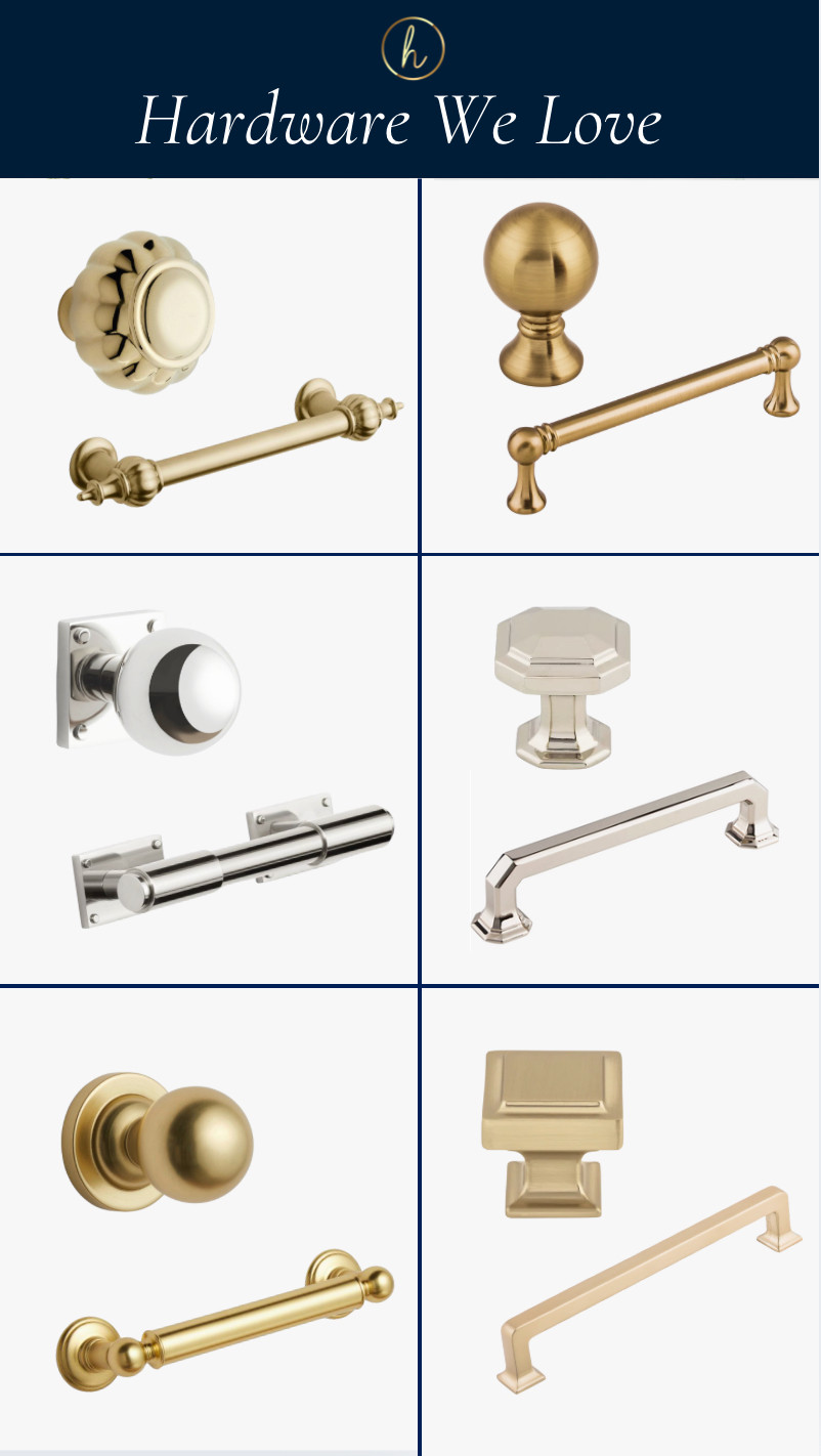 Hardware we’re loving right now 🤍 
The finishing touches that truly elevate a space. From timeless designs to warm, elevated finishes, these are the details we keep reaching for.
Because the smallest details make the biggest impact✨
#LTKHome #LTKStyle #LTKDesign #InteriorDesign  

 