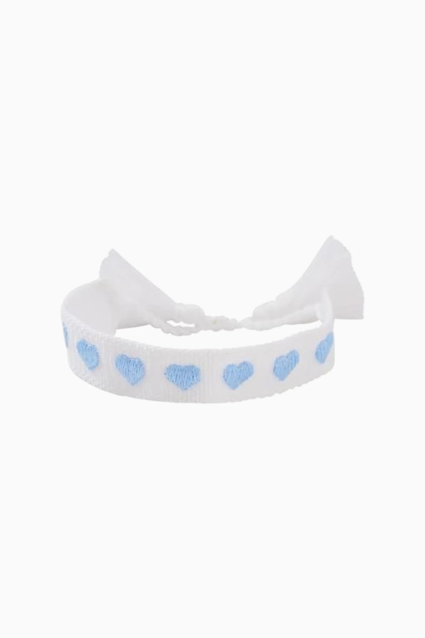 Blue Hearts Woven Bracelet | LoveShackFancy