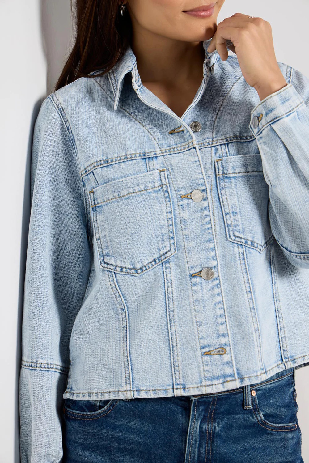 Bailey Button Front Jacket | Evereve