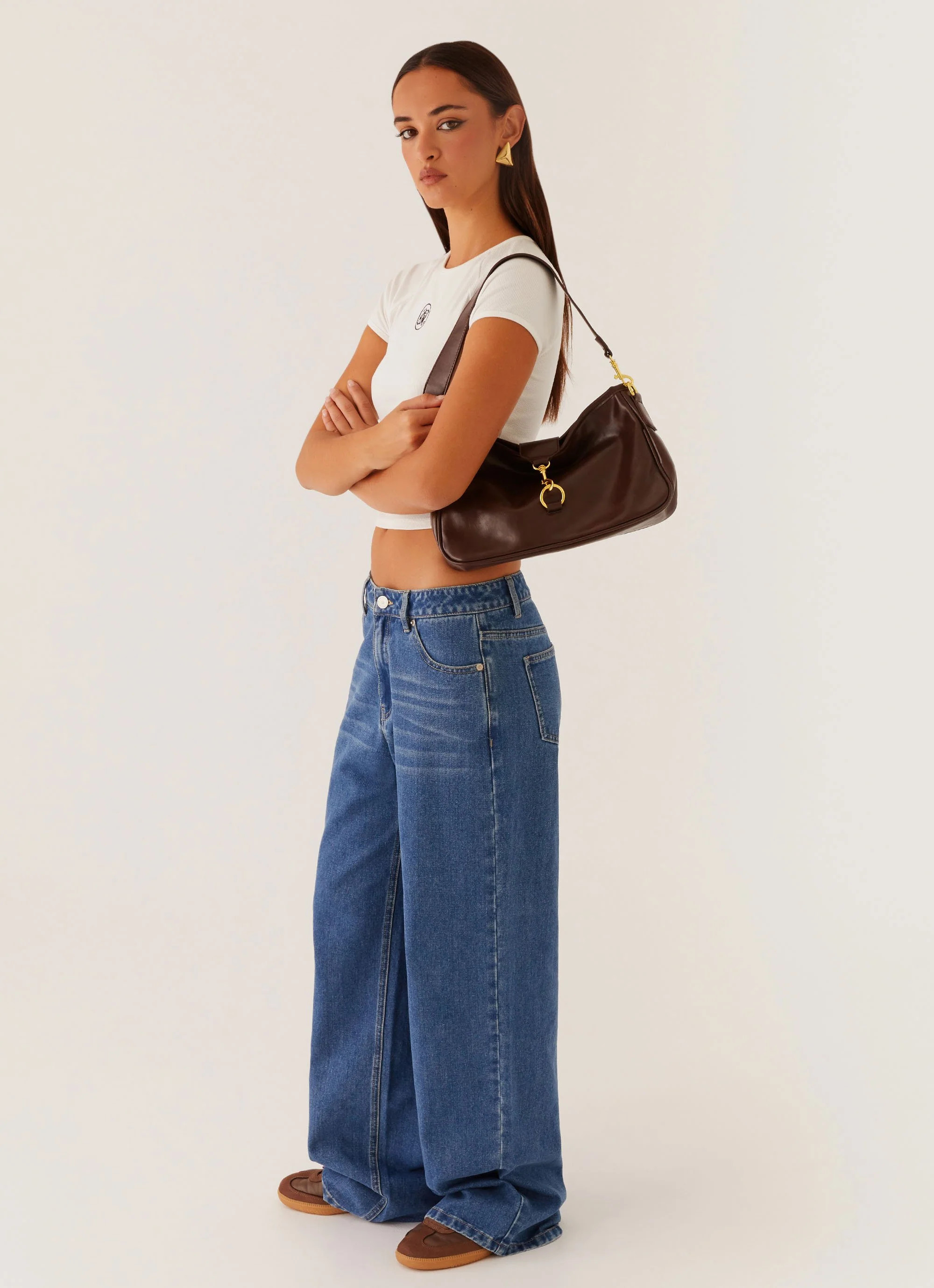 Nicky Shoulder Bag - Brown | Peppermayo (Global)