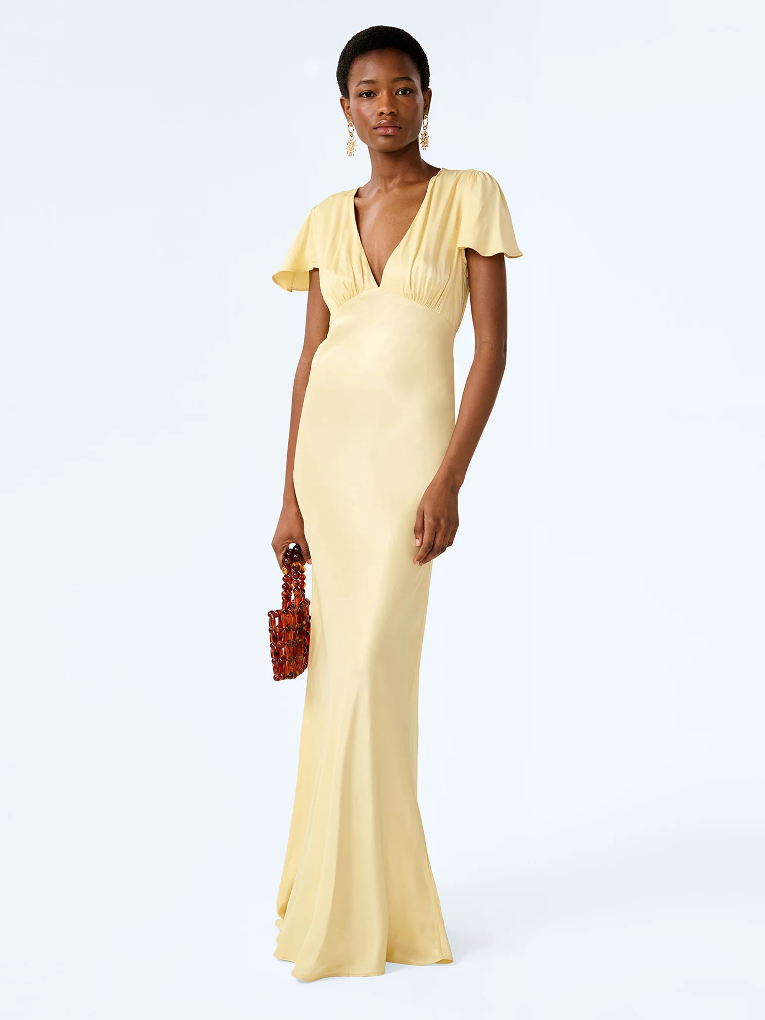 Fai Dress in Double Cream | OMNES UK