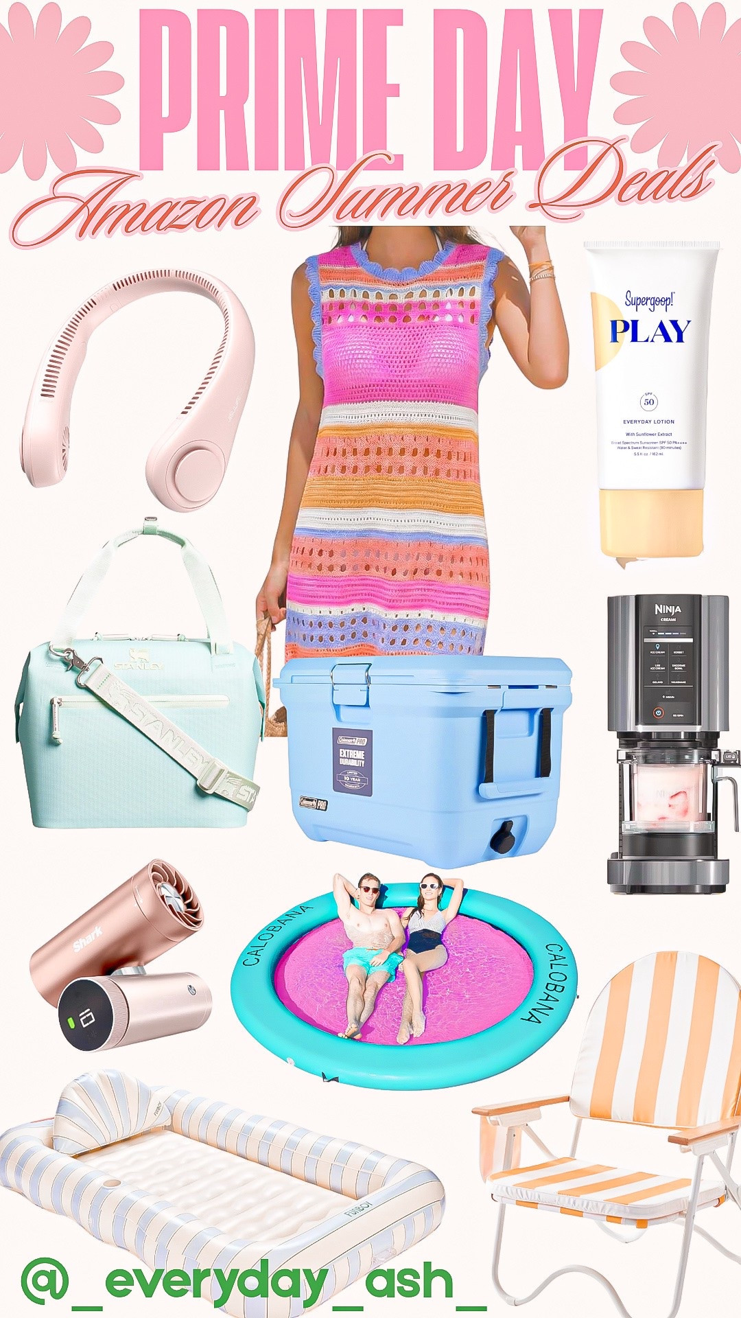 AMAZON PRIME DAYS
SUMMER DEALS 🎉🎉☀️☀️

Amazon deals, summer must haves, swim cover up, pool must haves, Stanley brand, ice cream maker , summer travel