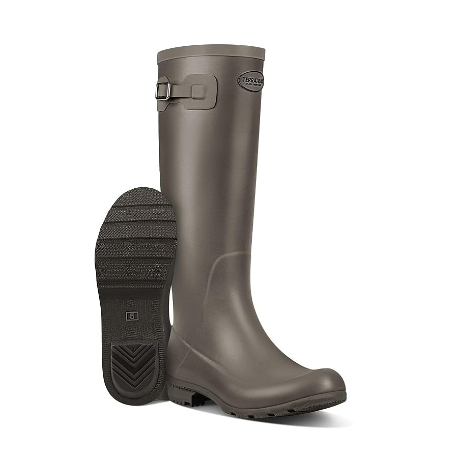 Rain Boots for Women Waterproof Rubber Boots Tall Knee High RainBoots Garden Boots Anti-Slip Well... | Amazon (US)