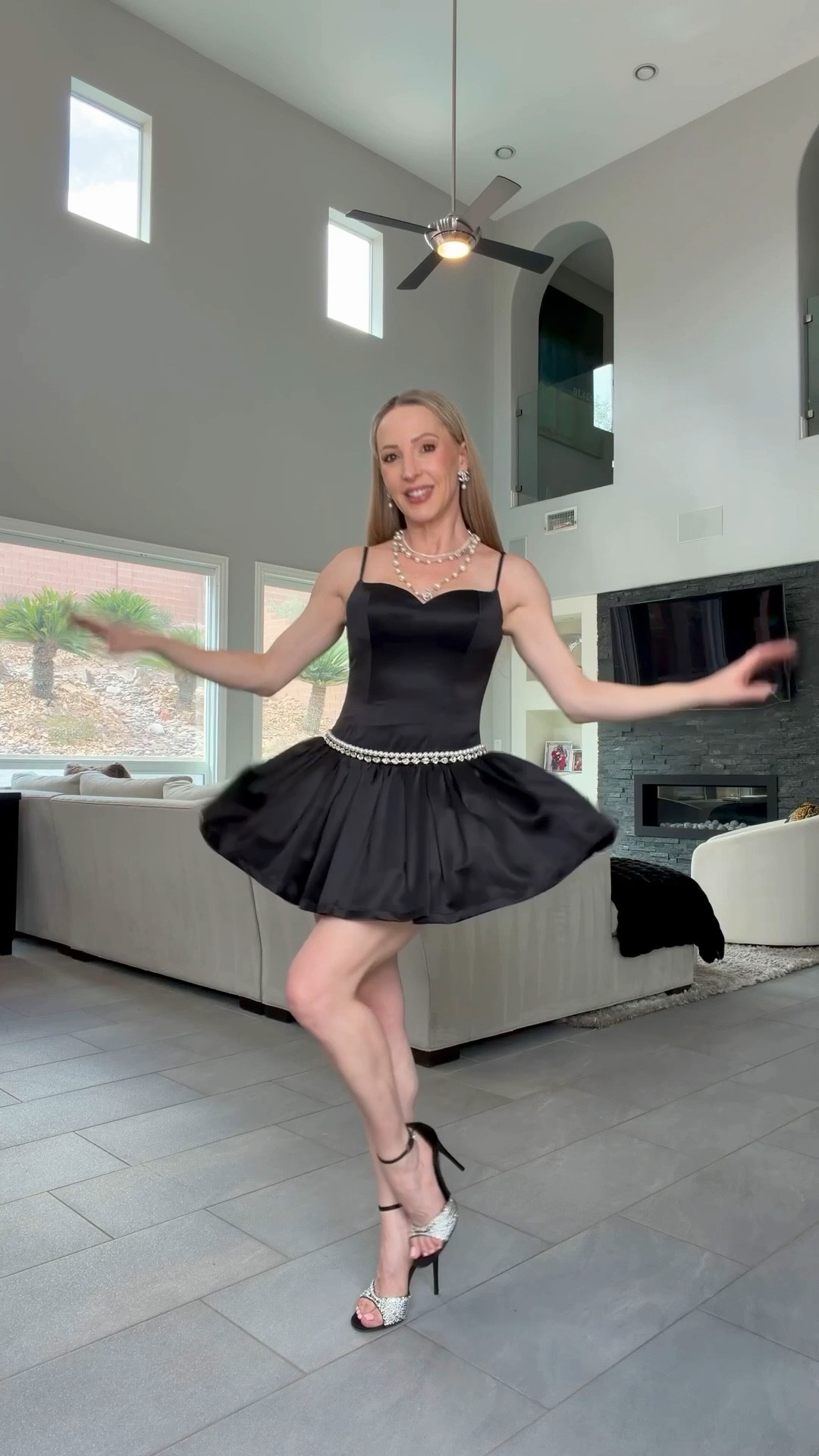 #ad my favorite little black dress 🖤 I got this Nana Jacqueline black satin mini dress with matching shorts for my husband’s birthday party. It’s glam, super feminine and sexy. The spaghetti straps are adjustable and I sized up from my usual XS to a size small. PS it’s also a dress you can do up yourself 💞 @nanajacqueline nanajacqueline #nanajacqueline #LBD #partydress

#LTKSeasonal