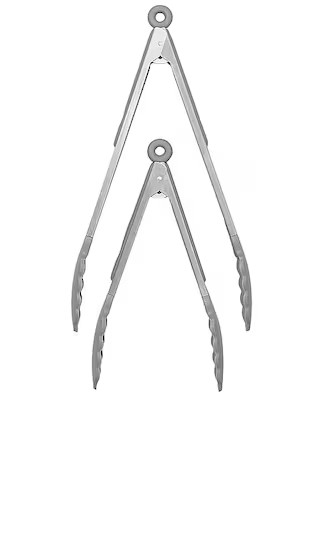 Stainless Kitchen Tongs Set | Revolve Clothing (Global)