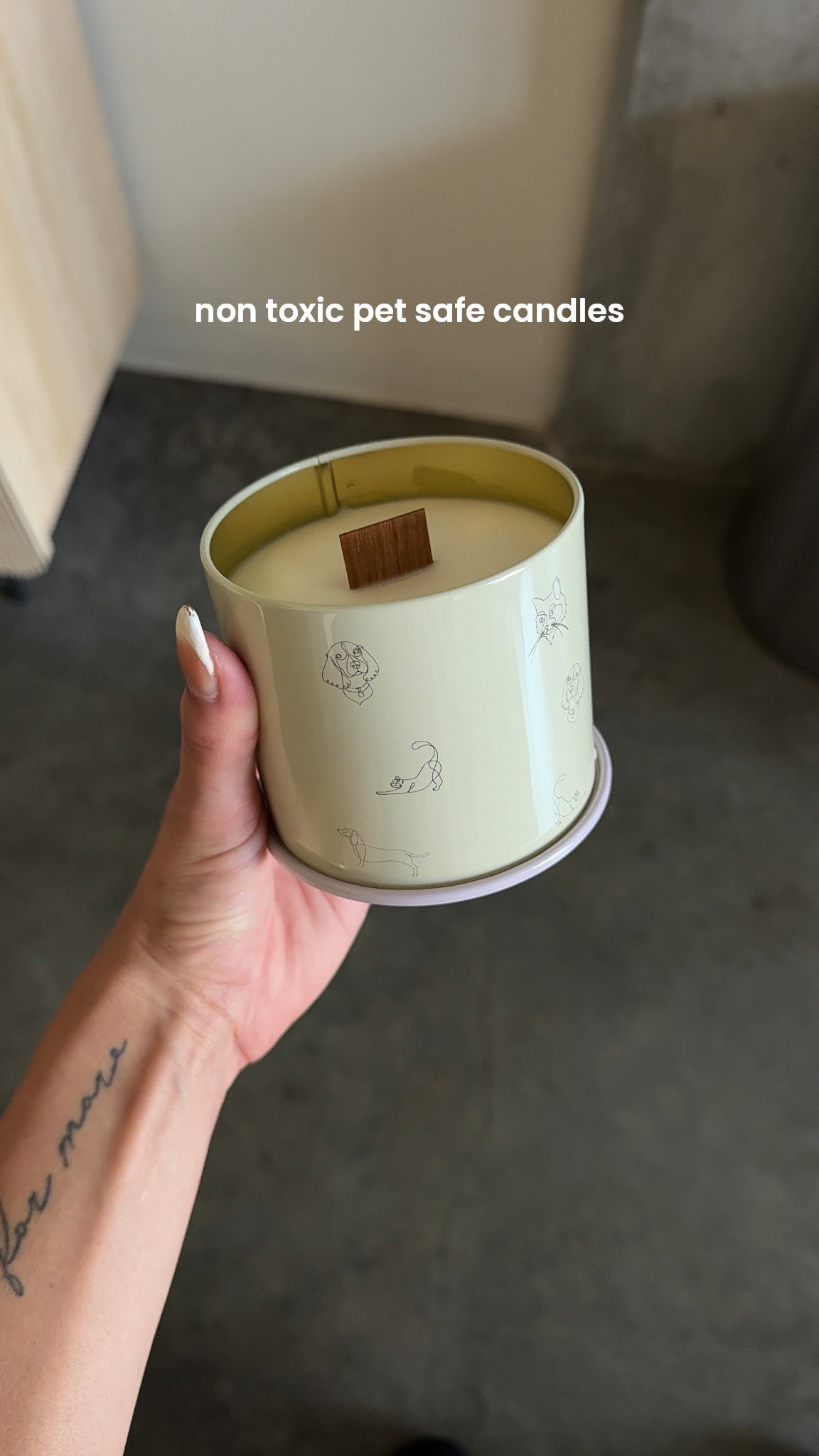 Non toxic candles for those with pets in the household!! 